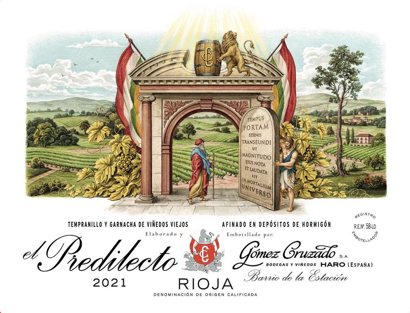 Gomez Cruzado Rioja Predilecto, Liquor Cave