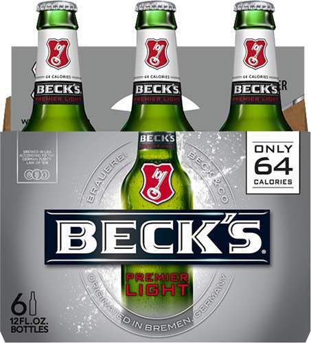 BECKS LIGHT 6 PK NR