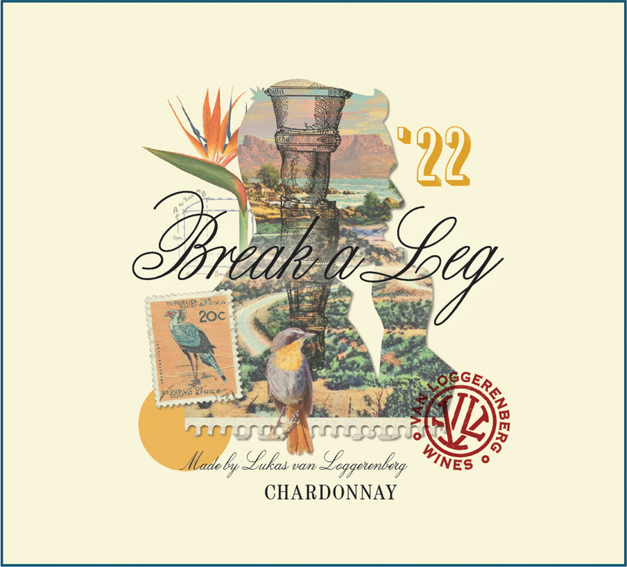 Van Loggerenberg Wines Chardonnay Break A Leg Stellenbosch, Liquor Cave