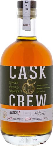 CASK & CREW GINGER WHISKY