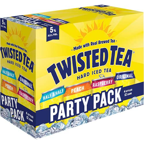 TWISTED TEA  VARIETY 12PK