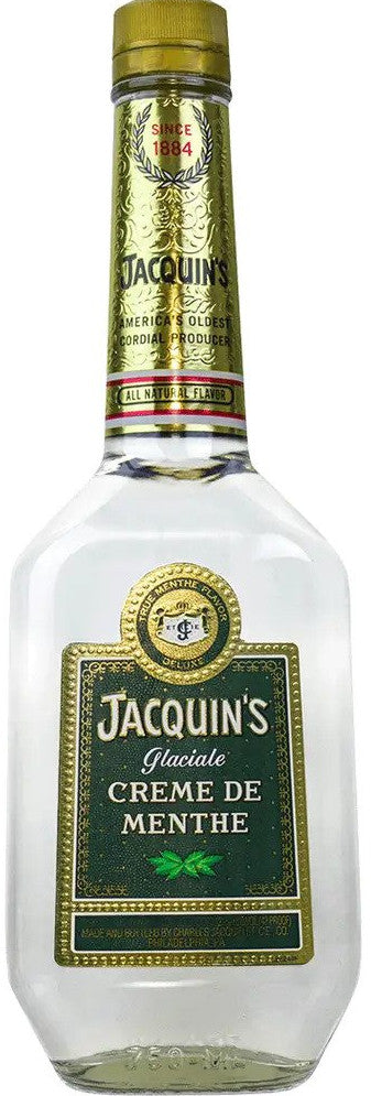 Jacquin Creme De Menthe White Liqueur 60º | Liquor Cave