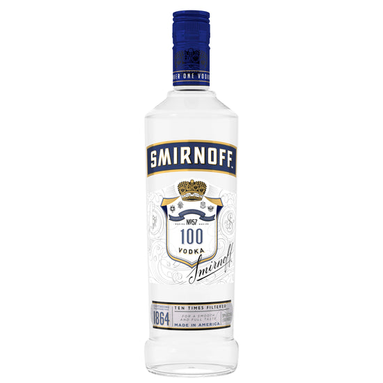 Smirnoff Blue 100º Vodka 750ml | Liquor Cave