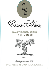 Casa Silva Sauvignon Gris 1912 Vines Estate Grown Valle del Colchagua, Liquor Cave