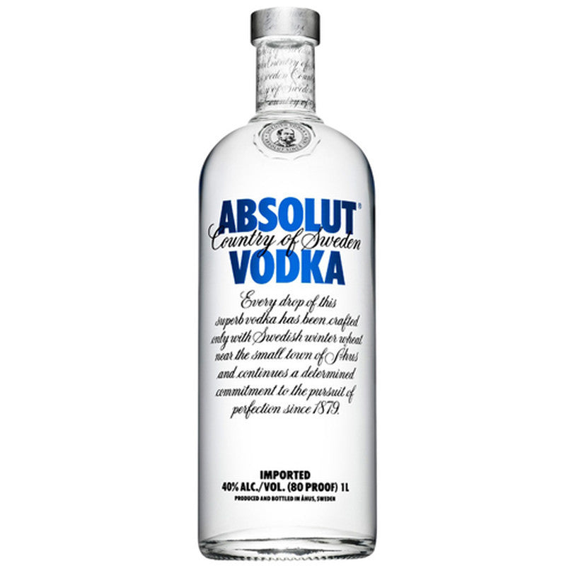 Absolut 80 w/Eagles Cups  | Liquor Cave