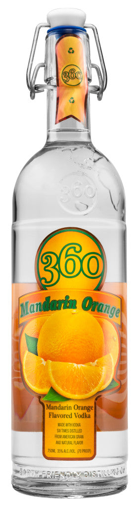 360 Vodka Mandarin Orange | Liquor Cave