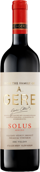 A. Gere Solus Villany Merlot 2020