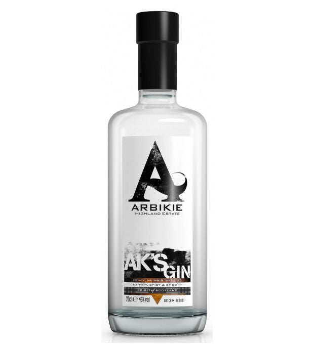 Arbikie Aks Gin 86Pf  750Ml