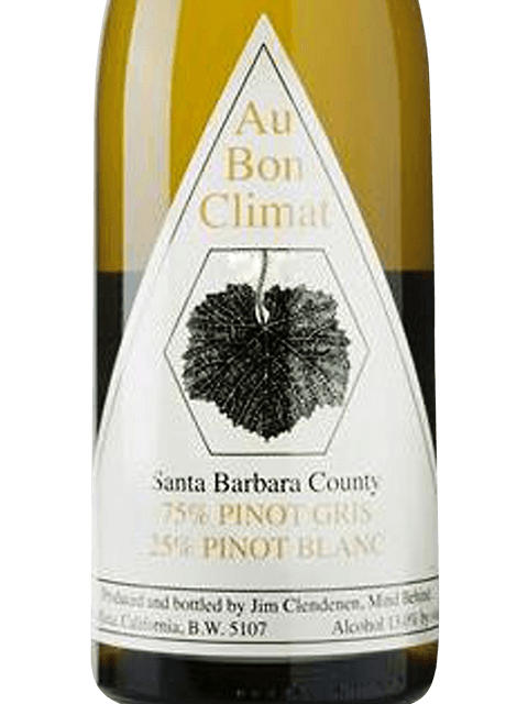 Au Bon Climat Santa Barbara Pinot Gris/Pinot Blanc 2023