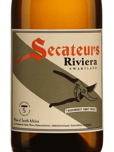 Badenhorst Secateurs Riviera  750Ml