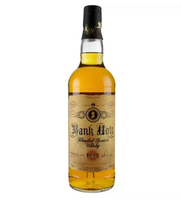 Bank Note 5Yo Blended Scotch 86 Pf 700Ml