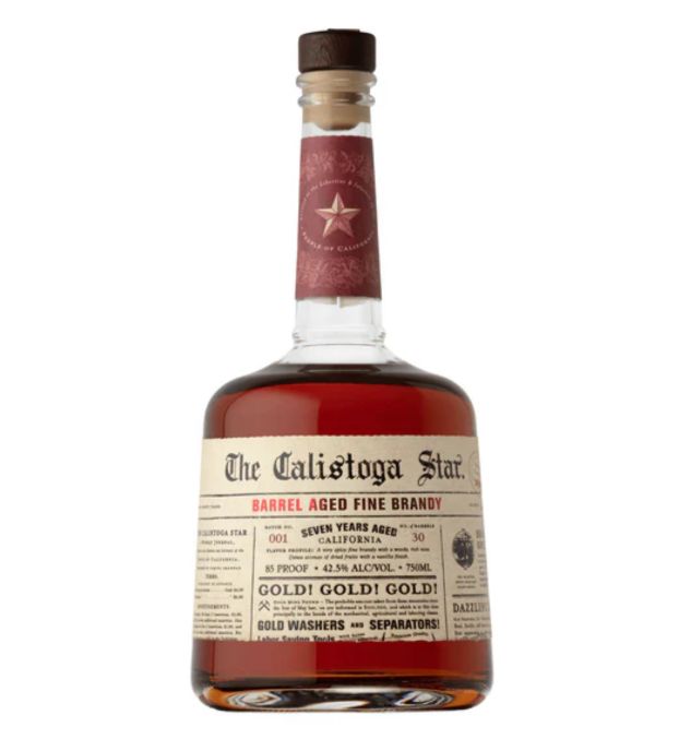 Calistoga Star 7Yr Brandy 85 Pf  750Ml