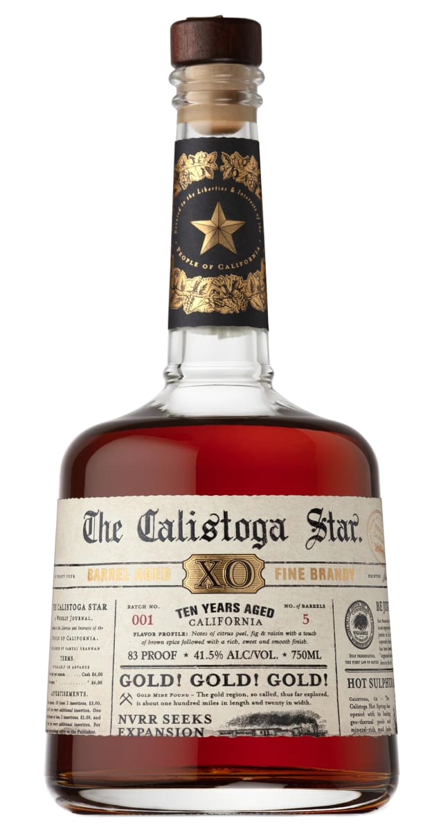 Calistoga Star Xo Brandy 83 Pf  750Ml