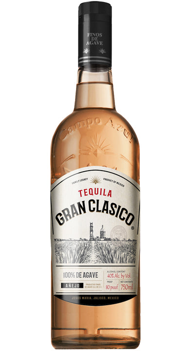 Campo Azul Gran Clasico Anejo Tequila 80 Pf