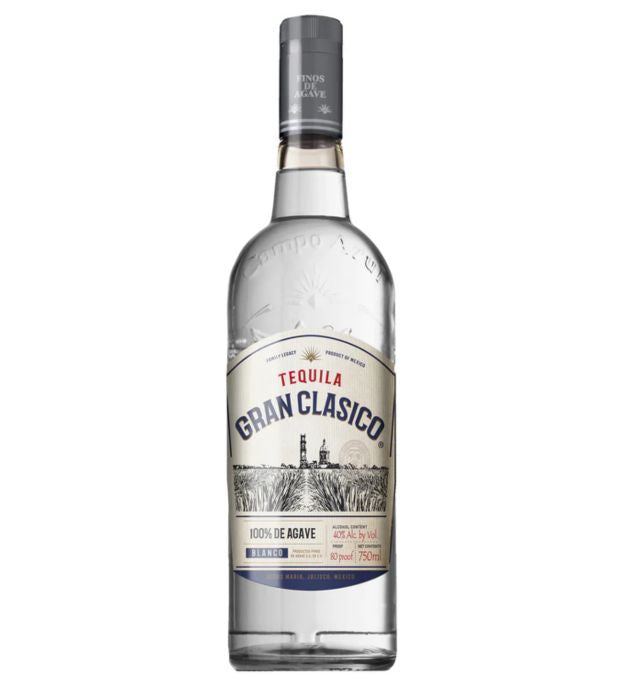 Campo Azul Gran Clasico Blanco Tequila 1L 80 Pf