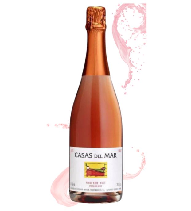 Casas del Mar Penedes Rose Brut Cava