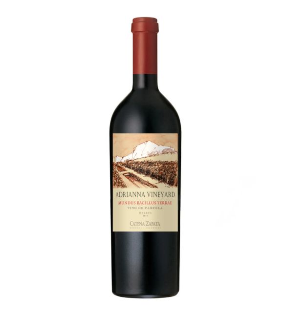 Catena Zapata Malbec Adrianna Mundus Bacillus Terrae  Wood 750Ml