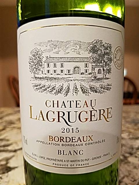 Ch Lagrugere Bordeaux Blanc 2023