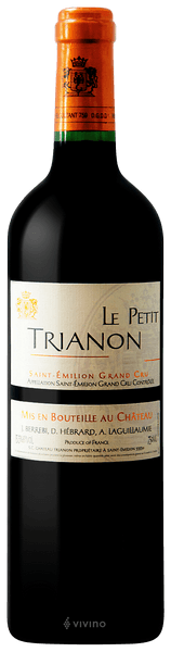 Ch Trianon Saint Emilion Grand Cru Rouge 2011