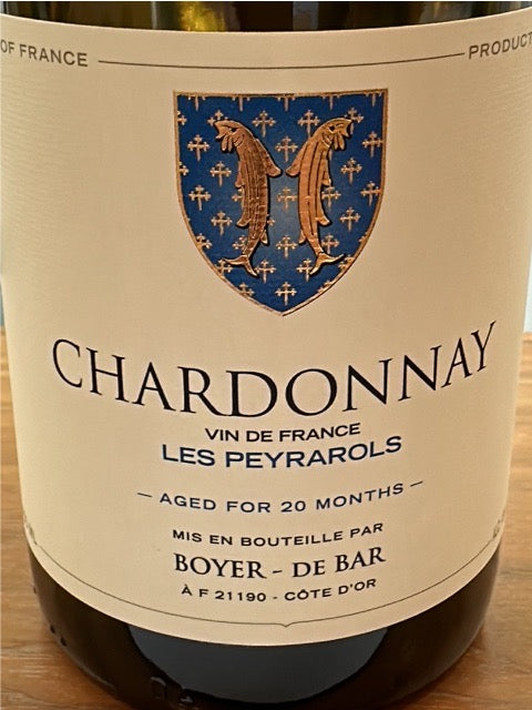 Chardonnay "Les Peyrarols" Boyer de Bar 2022