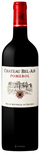 Chateau BelAir  Pomerol liquor cave