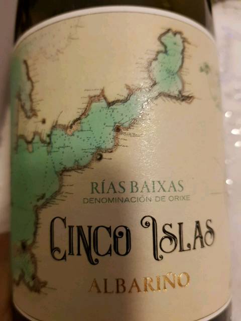 Cinco Islas Rias Baixas Albarino 2022