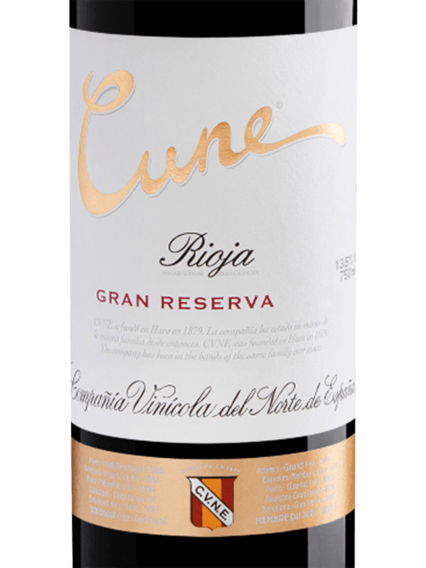 Cune Gran Reserva Rioja Alta Tinto 2015