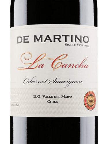 De Martino La Cancha Cabernet Sauvignon  750Ml