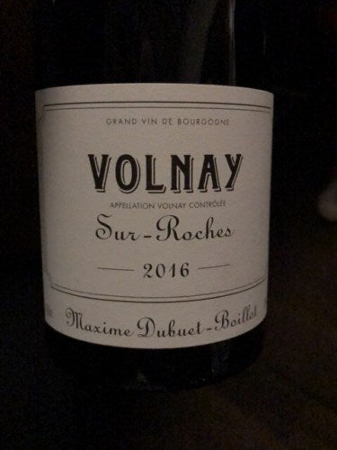 Dom M. Dubuet-Boillot Sur-Roches Volnay Rouge 2018