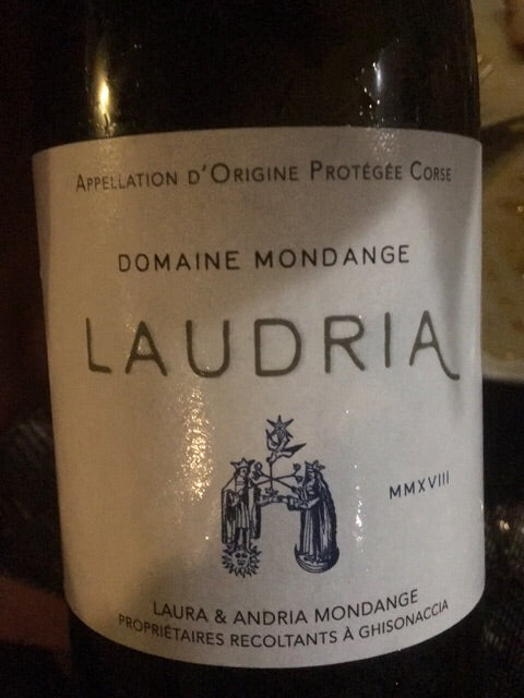 Domaine Mondange Laudria Vin de Corse AOP Blanc 2020