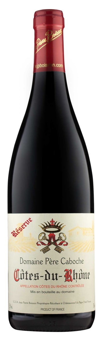 Domaine Pere Caboche Cotesdu Rhone Reserve Red