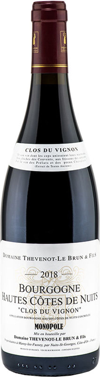 Domaine Thevenot-Le Brun & Fils  Clos du Vignon