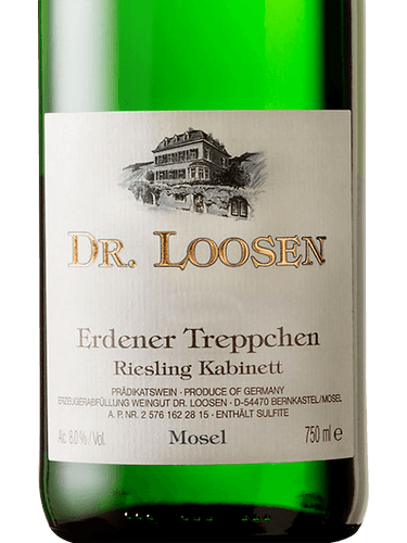 Dr Loosen Riesling Kabinett Erdener Treppchen 750Ml