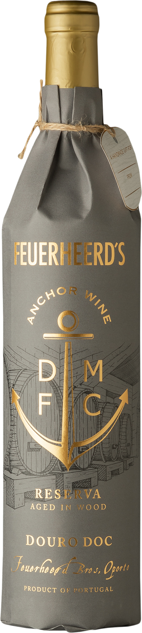 Feuerheerd’s Douro Reserva 'Anchor Wine' 2021 (Port Barrel Aged, Paper Wrap)