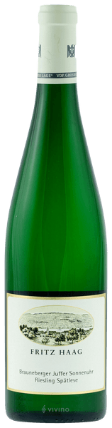 Fritz Haag Brauneberger Juffer Sonnehur Riesling Spat 750Ml