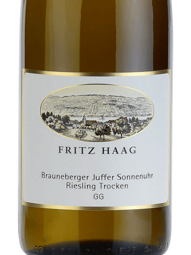 Fritz Haag Estate Brauneberger Juffer Sonnenuhr Riesling Gg 6 750Ml