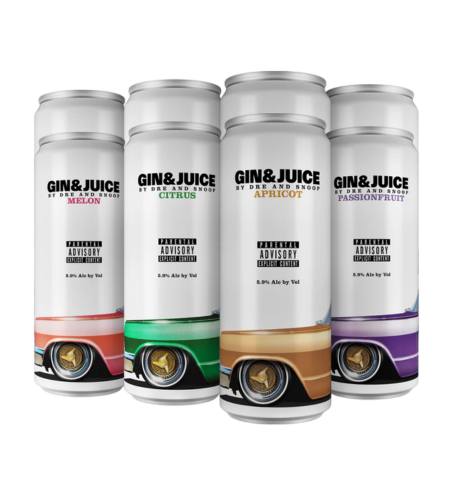 GIN & JUICE BY DRE AND SNOOP 8PK