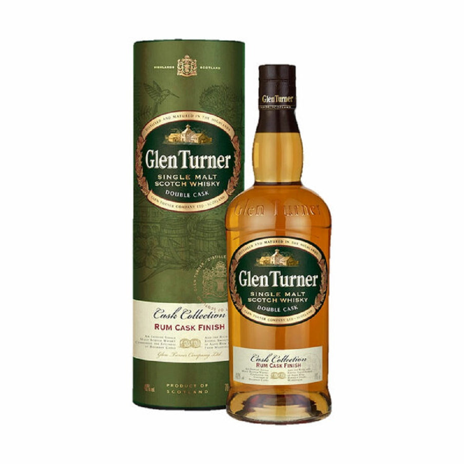 Glen Turner  Single Malt Scotch Whisky  Cask Collection  Rum Cask Finish