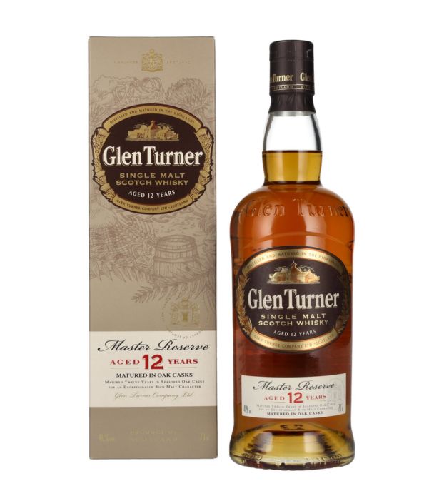 Glen Turner  Single Malt Scotch Whisky  Master Reserve 12 Year Old