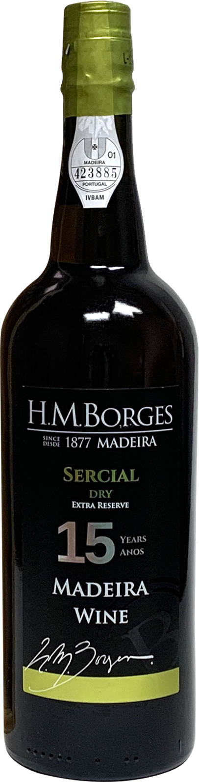 HMBorges Dry 15 Year Madeira Wine NV