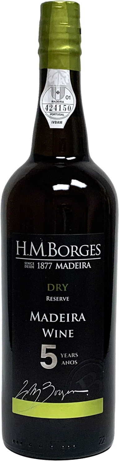 HMBorges Dry 5 Year Madeira Wine NV