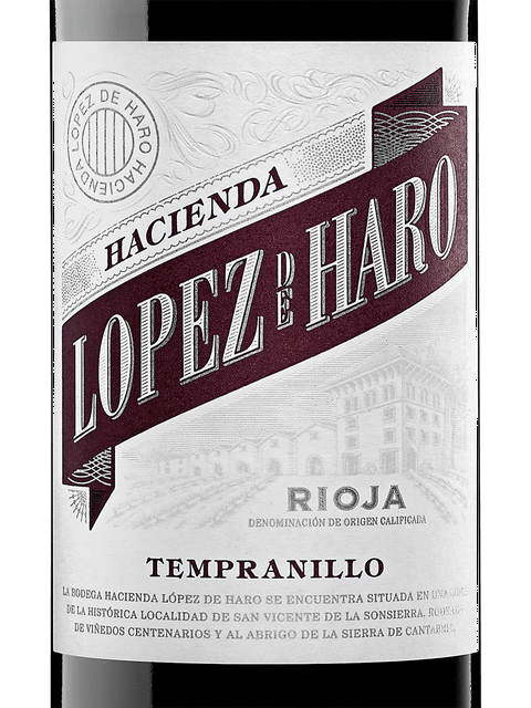 Hacienda Lopez de Haro  Tempranillo