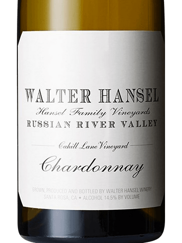 Hansel Cahill Lane Russian River Chardonnay 2021