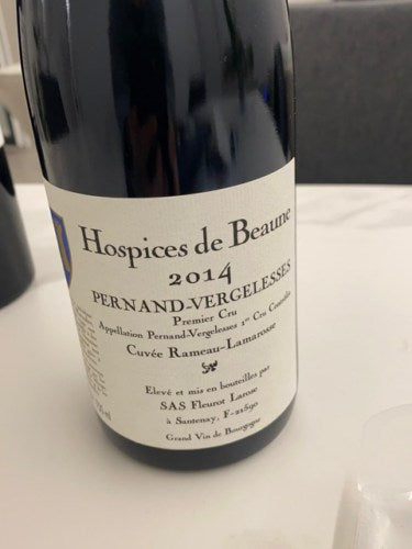 Hospices de Beaune Cuvee Rameau Lamarosse Pernand-Vergelesses 1er Cru Rouge 2022