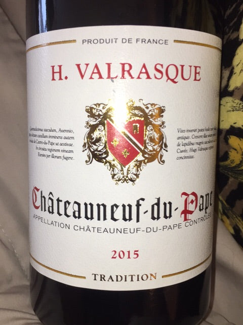 Hugues Valrasque  Chateauneuf du Pape