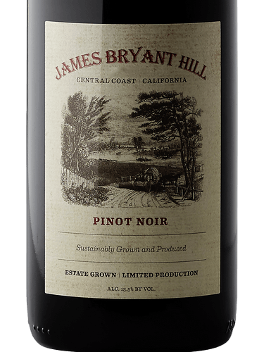 James Bryant Hill Pinot Noir  750Ml