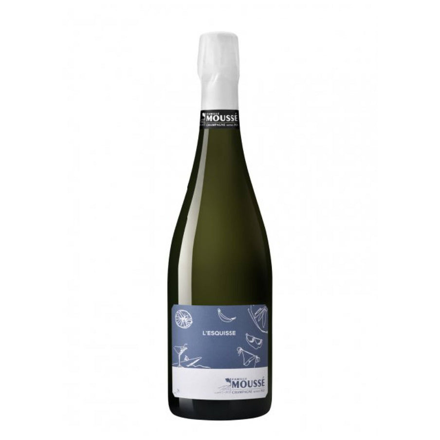 LEsquisse Blanc de Noirs Extra Brut Champagne Famille Mousse