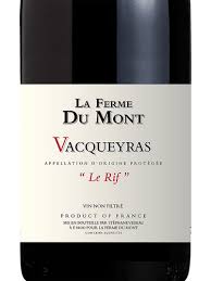 La Ferme Du Mont Vacqueyras Le Rif  750Ml