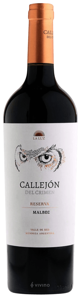 La Luz Callejon del Crimen Uco Valley Malbec 2019