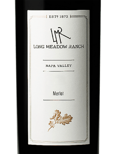 Long Meadow Ranch Napa Valley Merlot 2018